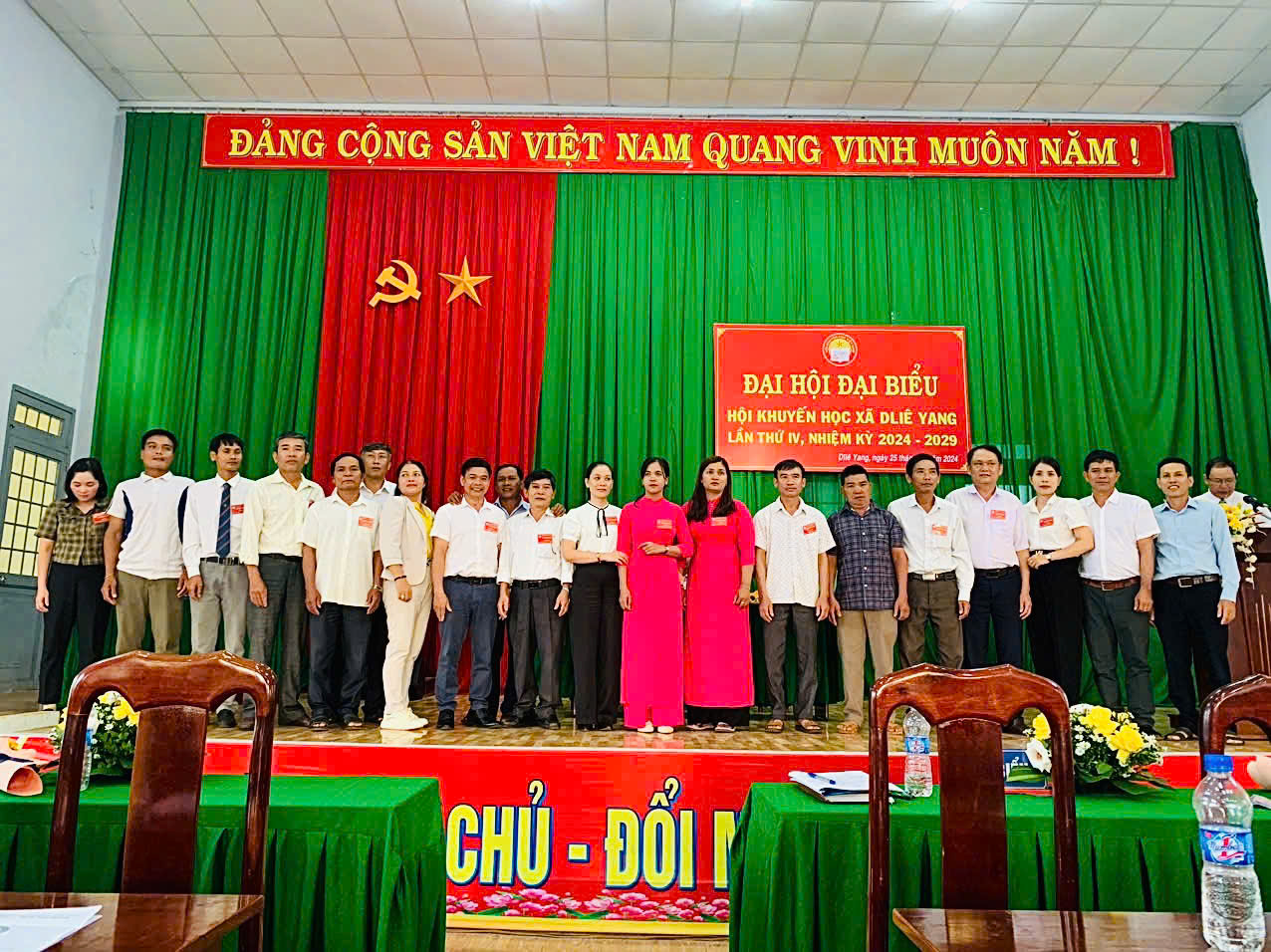 Đại hội đại biểu hội khuyến học xã Dliê Yang lần thứ IV, nhiệm kỳ 2024-2029