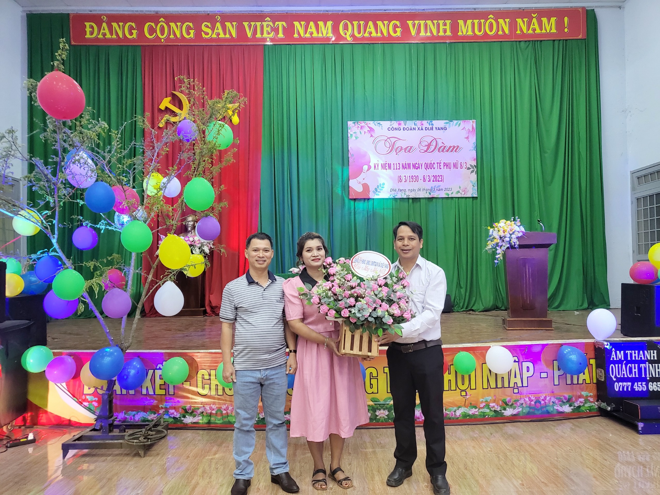 Công đoàn cơ sở xã Dliê Yang tổ chức Tọa đàm gặp mặt nhân kỷ niệm 113 năm ngày Quốc tế Phụ nữ (08/3/1910-08/03/2023) và hưởng ứng ngày Quốc tế Hạnh phúc 20.3.