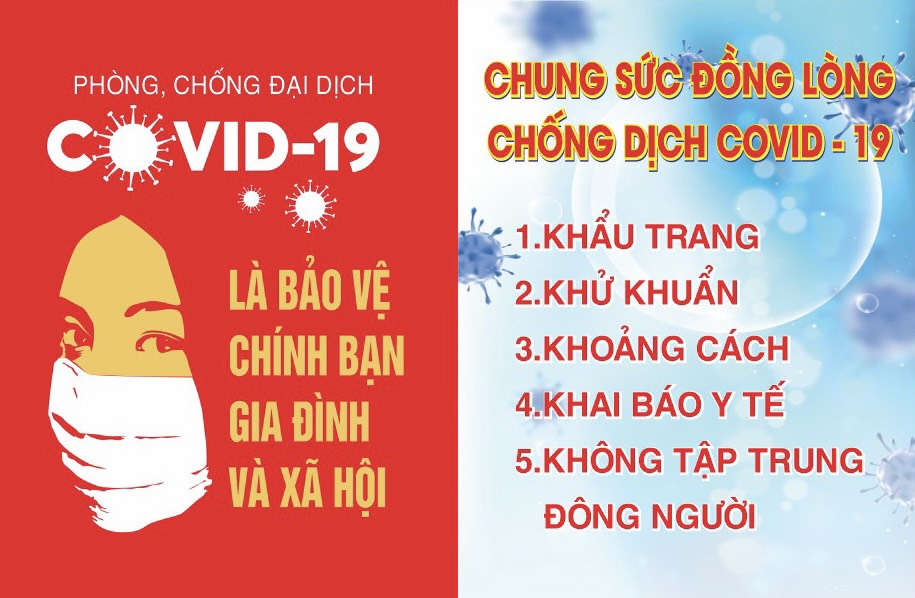 Trung tâm chỉ huy phòng chống dịch Covid -19 xã Dliê Yang yêu cầu bà con nhân dân trên địa bàn xã thực hiện nghiêm các biện pháp phòng chống dịch Covid-19.    